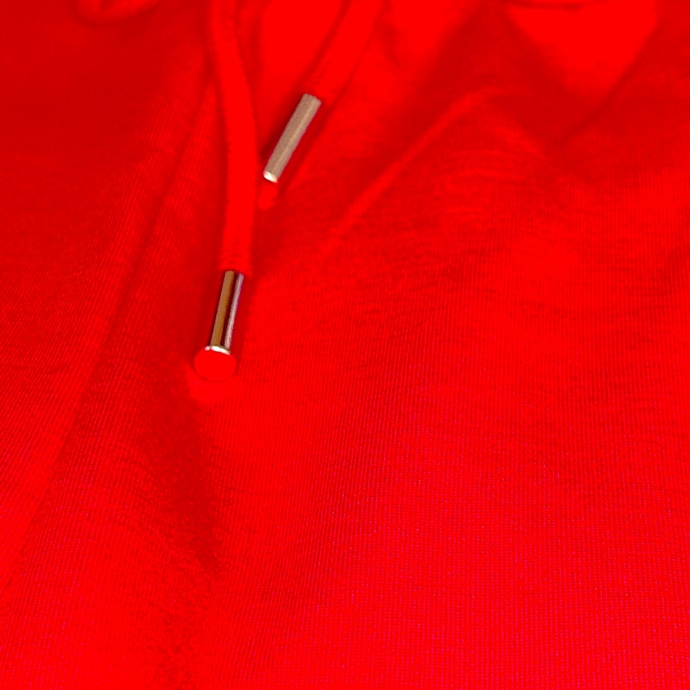 Scoop Women's Ultimate Scubaknit Cropped Sweatpants Size XL Red Drawstring - Picture 9 of 15